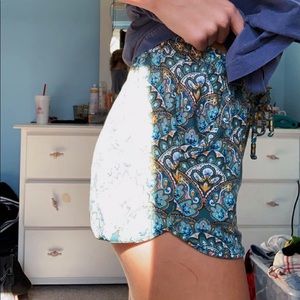 Flowery shorts